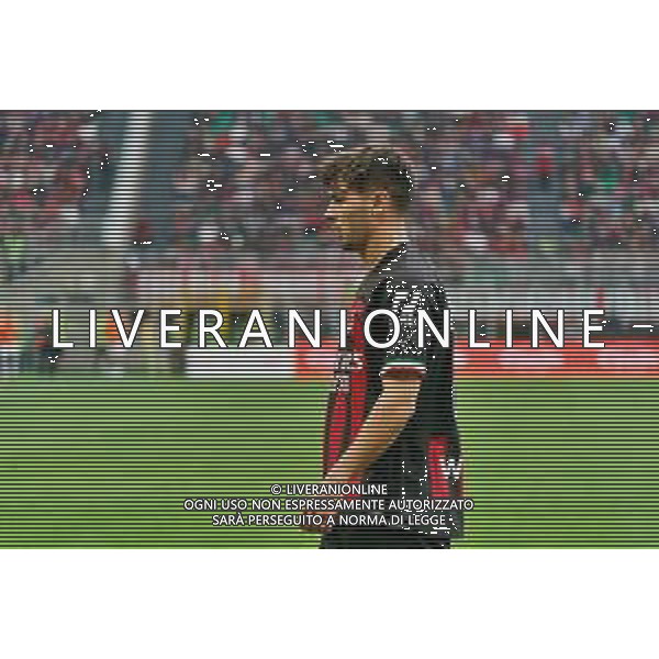 Brahim Díaz (AC Milan) during the Italian soccer Serie A match AC Milan vs US Lecce on April 23, 2023 at Giuseppe Meazza Stadium in Milan, Italy. Photo by Emmanuele Mastrodonato/ag. Aldo Liverani sas/ AGENZIA ALDO LIVERANI SAS