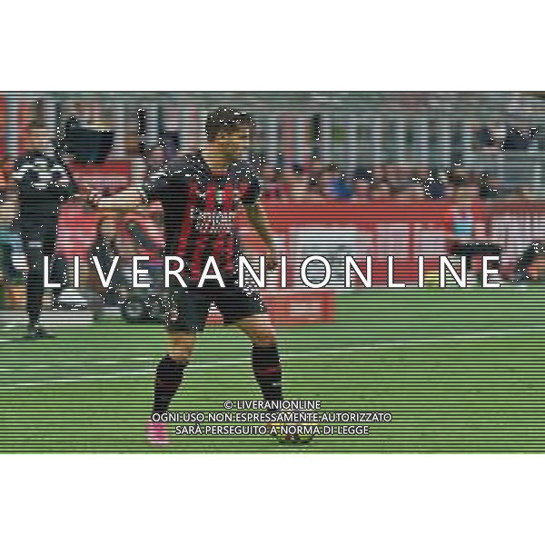 Brahim Díaz (AC Milan) during the Italian soccer Serie A match AC Milan vs US Lecce on April 23, 2023 at Giuseppe Meazza Stadium in Milan, Italy. Photo by Emmanuele Mastrodonato/ag. Aldo Liverani sas/ AGENZIA ALDO LIVERANI SAS