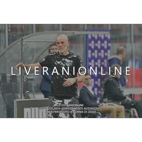 coach Stefano Pioli (AC Milan) during the Italian soccer Serie A match AC Milan vs US Lecce on April 23, 2023 at Giuseppe Meazza Stadium in Milan, Italy. Photo by Emmanuele Mastrodonato/ag. Aldo Liverani sas/ AGENZIA ALDO LIVERANI SAS
