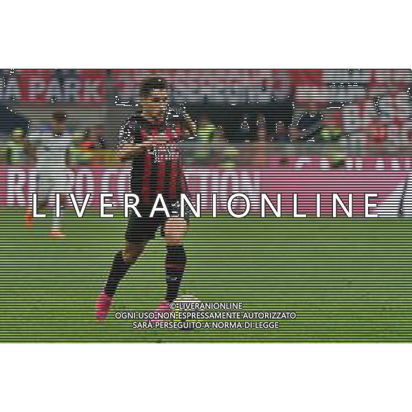 Brahim Díaz (AC Milan) during the Italian soccer Serie A match AC Milan vs US Lecce on April 23, 2023 at Giuseppe Meazza Stadium in Milan, Italy. Photo by Emmanuele Mastrodonato/ag. Aldo Liverani sas/ AGENZIA ALDO LIVERANI SAS