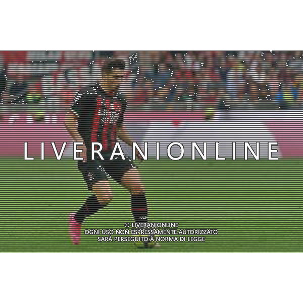 Brahim Díaz (AC Milan) during the Italian soccer Serie A match AC Milan vs US Lecce on April 23, 2023 at Giuseppe Meazza Stadium in Milan, Italy. Photo by Emmanuele Mastrodonato/ag. Aldo Liverani sas/ AGENZIA ALDO LIVERANI SAS