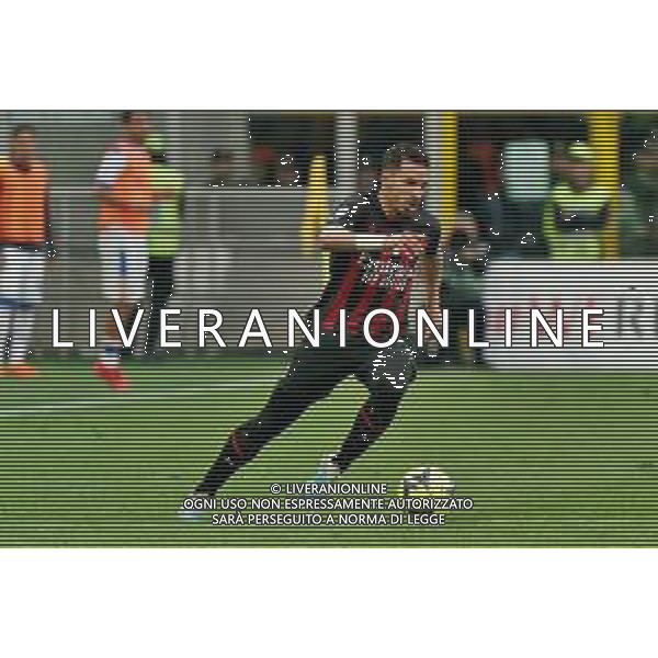 Ismaël Bennacer (AC Milan) during the Italian soccer Serie A match AC Milan vs US Lecce on April 23, 2023 at Giuseppe Meazza Stadium in Milan, Italy. Photo by Emmanuele Mastrodonato/ag. Aldo Liverani sas/ AGENZIA ALDO LIVERANI SAS