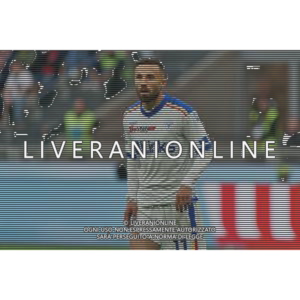 Federico Di Francesco (US Lecce) during the Italian soccer Serie A match AC Milan vs US Lecce on April 23, 2023 at Giuseppe Meazza Stadium in Milan, Italy. Photo by Emmanuele Mastrodonato/ag. Aldo Liverani sas/ AGENZIA ALDO LIVERANI SAS
