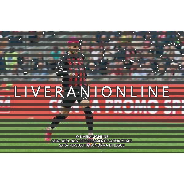 Theo Hernández (AC Milan) during the Italian soccer Serie A match AC Milan vs US Lecce on April 23, 2023 at Giuseppe Meazza Stadium in Milan, Italy. Photo by Emmanuele Mastrodonato/ag. Aldo Liverani sas/ AGENZIA ALDO LIVERANI SAS
