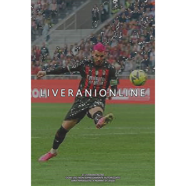 Theo Hernández (AC Milan) during the Italian soccer Serie A match AC Milan vs US Lecce on April 23, 2023 at Giuseppe Meazza Stadium in Milan, Italy. Photo by Emmanuele Mastrodonato/ag. Aldo Liverani sas/ AGENZIA ALDO LIVERANI SAS