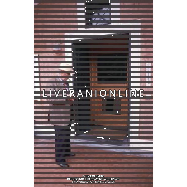 RETROSPETTIVA MARIO SOLDATI SCRITTORE E REGISTA NELLA FOTO NEL 1989 NELLA SUA VILLA A TELLARO (LA SPEZIA) ©ARCHIVIO JAMES SAVOIA / AGENZIA ALDO LIVERANI SAS