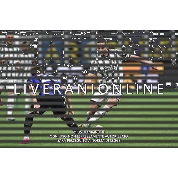 Adrien Rabiot (Juventus) Inter vs Juventus Milano 26-04-2023 Stadio Giuseppe Meazza San Siro Coppa Italia Frecciarossa - semifinale gara di ritorno foto Roberto Garavaglia/ag. Aldo Liverani sas / AGENZIA ALDO LIVERANI SAS