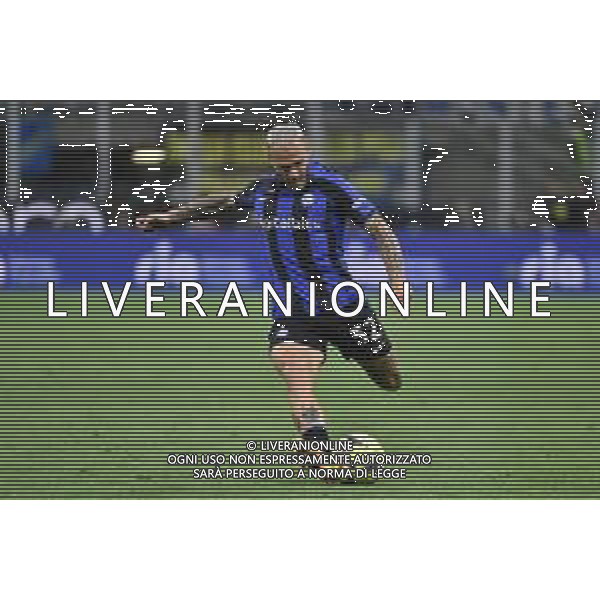 Federico Dimarco (Inter) Inter vs Juventus Milano 26-04-2023 Stadio Giuseppe Meazza San Siro Coppa Italia Frecciarossa - semifinale gara di ritorno foto Roberto Garavaglia/ag. Aldo Liverani sas / AGENZIA ALDO LIVERANI SAS