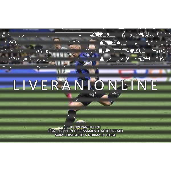 Lautaro Martinez (Inter) occasione da gol Inter vs Juventus Milano 26-04-2023 Stadio Giuseppe Meazza San Siro Coppa Italia Frecciarossa - semifinale gara di ritorno foto Roberto Garavaglia/ag. Aldo Liverani sas / AGENZIA ALDO LIVERANI SAS