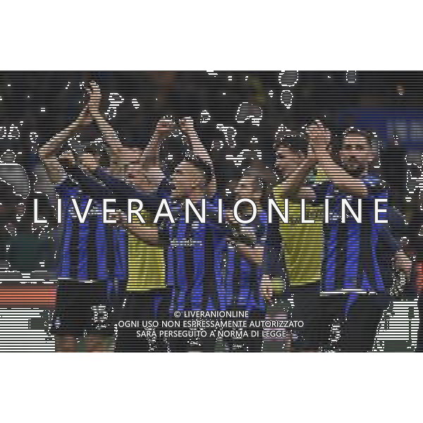 esultanza finale Inter Inter vs Juventus Milano 26-04-2023 Stadio Giuseppe Meazza San Siro Coppa Italia Frecciarossa - semifinale gara di ritorno foto Roberto Garavaglia/ag. Aldo Liverani sas / AGENZIA ALDO LIVERANI SAS