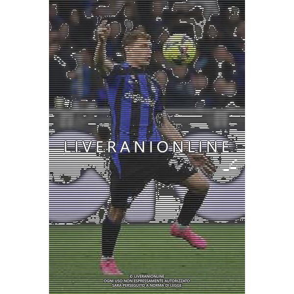 Nicolo\' Barella (Inter) Inter vs Juventus Milano 26-04-2023 Stadio Giuseppe Meazza San Siro Coppa Italia Frecciarossa - semifinale gara di ritorno foto Roberto Garavaglia/ag. Aldo Liverani sas