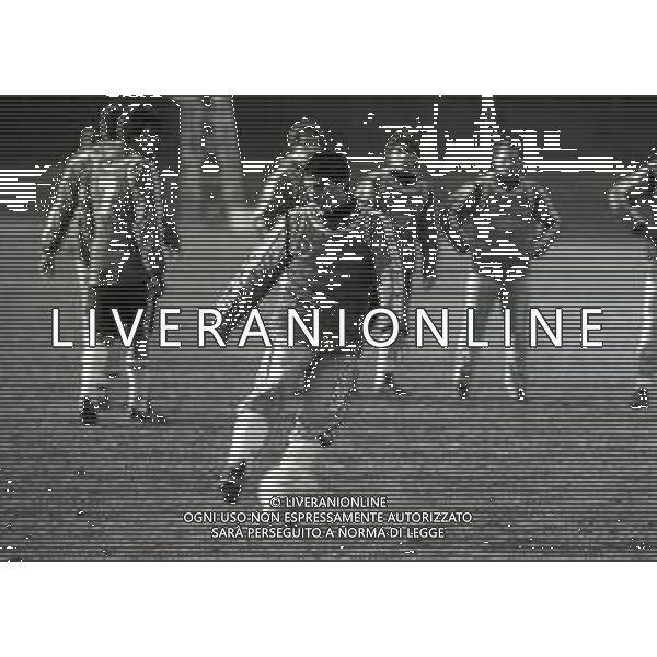 1987 MILANELLO-ALLENAMENTO MILAN CALCIO NELLA FOTO AGOSTINO DI BARTOLOMEI AG ALDO LIVERANI SAS