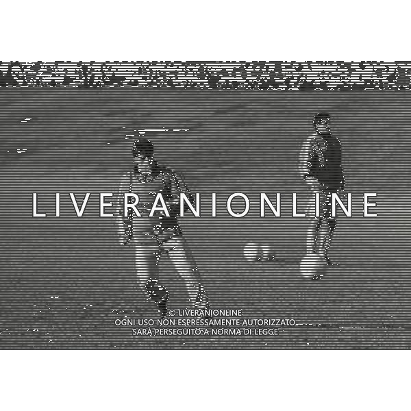 1987 MILANELLO-ALLENAMENTO MILAN CALCIO NELLA FOTO ALBERICO EVANI AG ALDO LIVERANI SAS