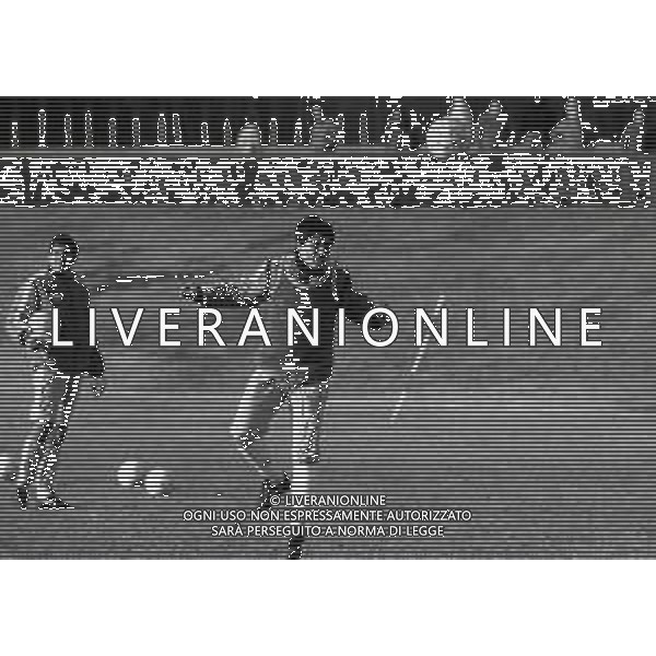 1987 MILANELLO-ALLENAMENTO MILAN CALCIO NELLA FOTO AGOSTINO DI BARTOLOMEI AG ALDO LIVERANI SAS
