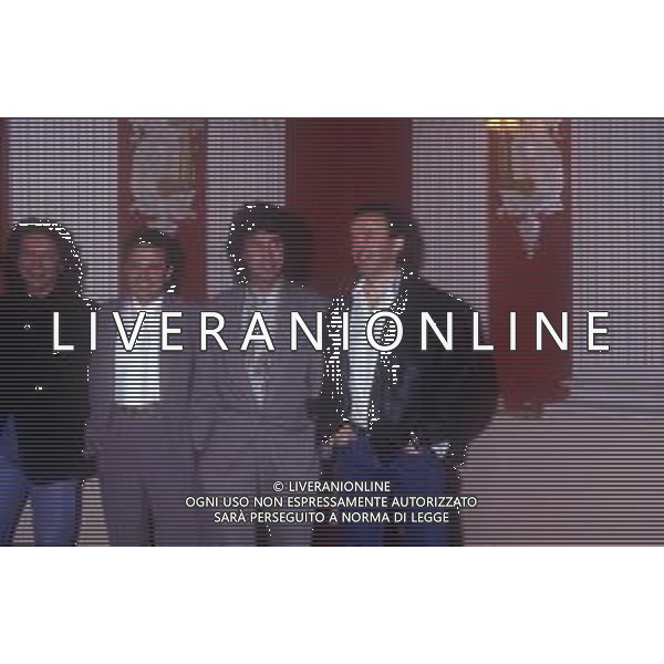 RETROSPETTIVA COMPLESSO MUSICALE POOH NELLA FOTO RED CANZIAN-DODI BATTAGLIA-ROBY FACCHINETTI E STEFANO D\'ORAZIO AG ALDO LIVERANI SAS