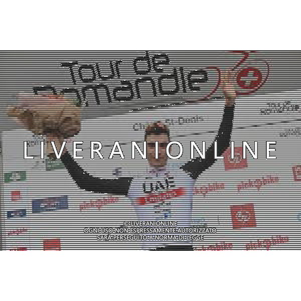 28-04-2023 Tour De Romandie; Tappa 03 Chatel Saint Denis - Chatel Saint Denis; 2023, Uae Emirates; Ayuso Pesquera, Juan; Chatel Saint Denis; ©SIROTTI / AGENZIA ALDO LIVERANI SAS