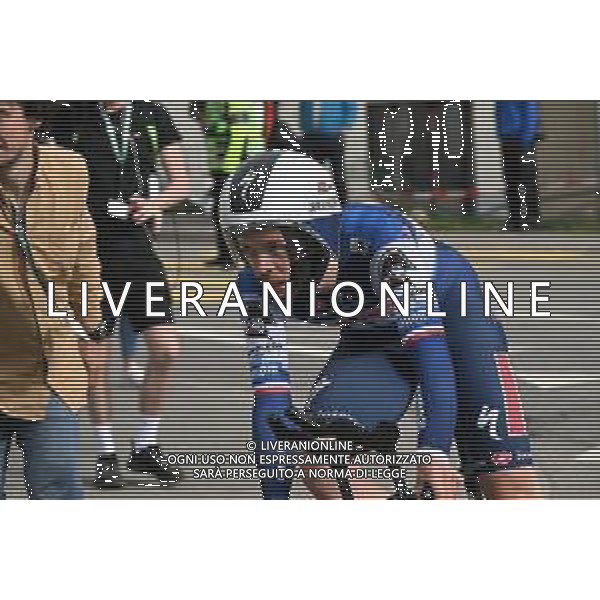 28-04-2023 Tour De Romandie; Tappa 03 Chatel Saint Denis - Chatel Saint Denis; 2023, Soudal - Quickstep; Cavagna, Remi; Chatel Saint Denis; ©SIROTTI / AGENZIA ALDO LIVERANI SAS