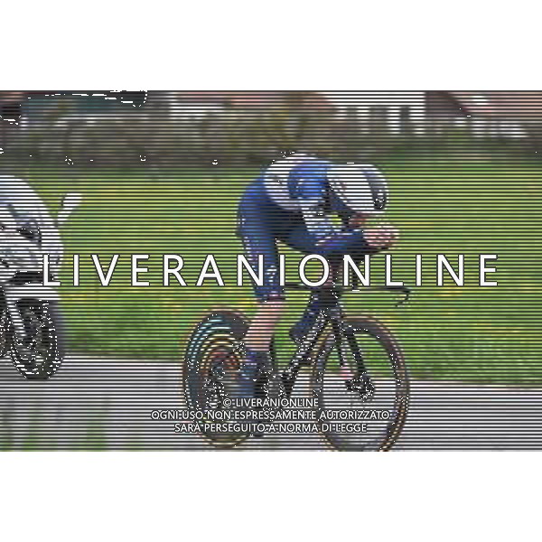 28-04-2023 Tour De Romandie; Tappa 03 Chatel Saint Denis - Chatel Saint Denis; 2023, Soudal - Quickstep; Cavagna, Remi; Chatel Saint Denis; ©SIROTTI / AGENZIA ALDO LIVERANI SAS