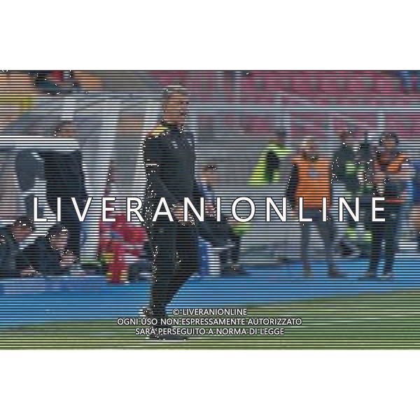 coach Marco Baroni (US Lecce) during the Italian soccer Serie A match US Lecce vs Udinese Calcio on April 28, 2023 at Via del Mare Stadium in Lecce, Italy. Photo by Emmanuele Mastrodonato/ag. Aldo Liverani sas/ AGENZIA ALDO LIVERANI SAS