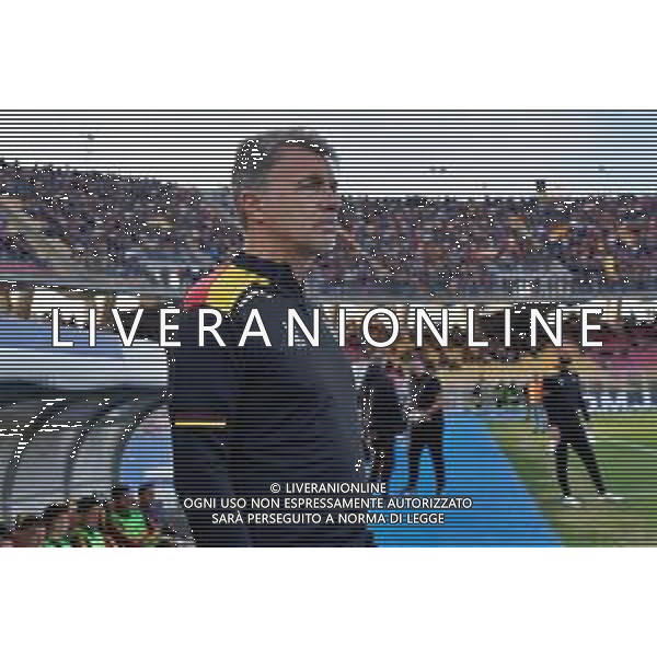 coach Marco Baroni (US Lecce) during the Italian soccer Serie A match US Lecce vs Udinese Calcio on April 28, 2023 at Via del Mare Stadium in Lecce, Italy. Photo by Emmanuele Mastrodonato/ag. Aldo Liverani sas/ AGENZIA ALDO LIVERANI SAS