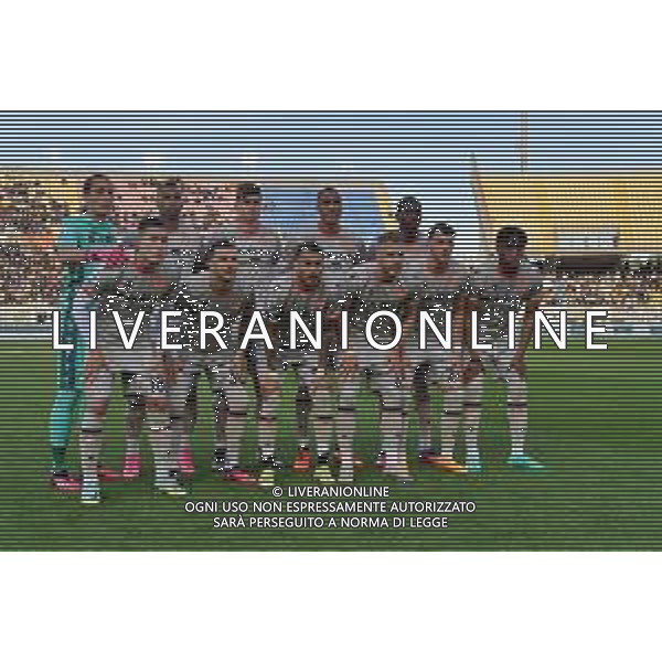 Udinese Calcio team line up during the Italian soccer Serie A match US Lecce vs Udinese Calcio on April 28, 2023 at Via del Mare Stadium in Lecce, Italy. Photo by Emmanuele Mastrodonato/ag. Aldo Liverani sas/ AGENZIA ALDO LIVERANI SAS