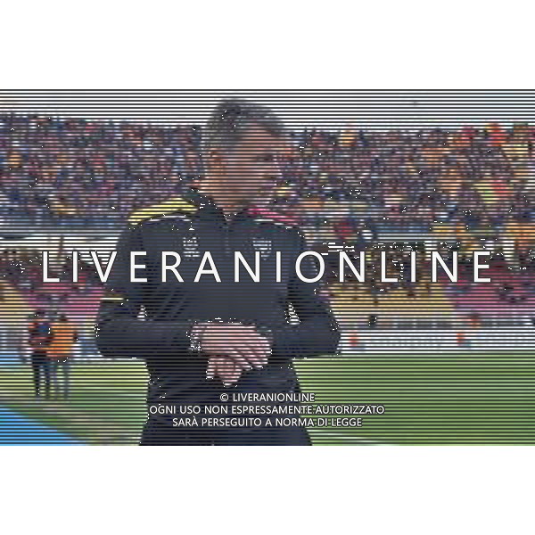 coach Marco Baroni (US Lecce) during the Italian soccer Serie A match US Lecce vs Udinese Calcio on April 28, 2023 at Via del Mare Stadium in Lecce, Italy. Photo by Emmanuele Mastrodonato/ag. Aldo Liverani sas/ AGENZIA ALDO LIVERANI SAS