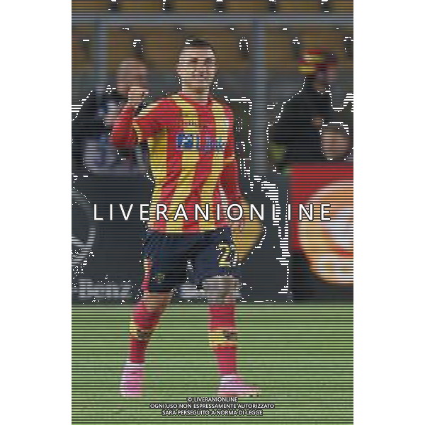 Gabriel Strefezza (US Lecce) celebrates after scoring a goal during the Italian soccer Serie A match US Lecce vs Udinese Calcio on April 28, 2023 at Via del Mare Stadium in Lecce, Italy. Photo by Emmanuele Mastrodonato/ag. Aldo Liverani sas/ AGENZIA ALDO LIVERANI SAS