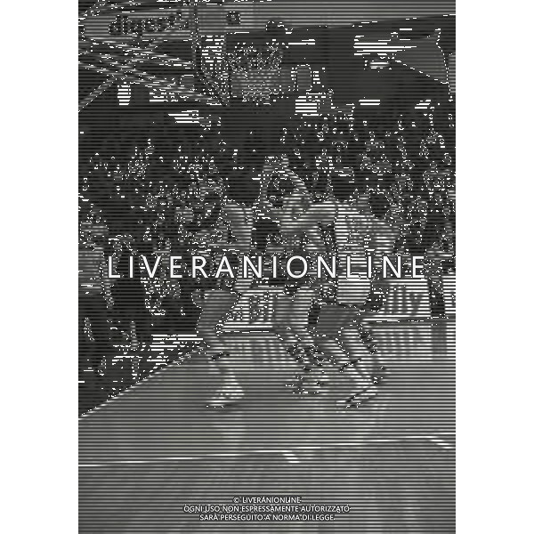 24-02-1980 MILANO CAMPIONATO DI BASKET SERIE A1 BILLY MILANO-ISOLABELLA MILANO 114-109 NELLA FOTO AZIONE DI GIOCO AG ALDO LIVERANI SAS