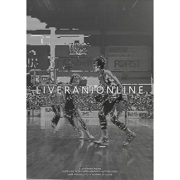 18-11-1979 CANTU\' CAMPIONATO DI BASKET SERIE A1 GABETTI CANTU\'-SCAVOLINI PESARO 78-80 NELLA FOTO ANTONELLO RIVA AG ALDO LIVERANI SAS