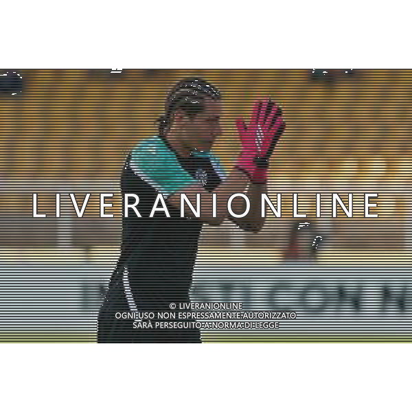 Marco Silvestri (Udinese Calcio) during the Italian soccer Serie A match US Lecce vs Udinese Calcio on April 28, 2023 at Via del Mare Stadium in Lecce, Italy. Photo by Emmanuele Mastrodonato/ag. Aldo Liverani sas/ AGENZIA ALDO LIVERANI SAS
