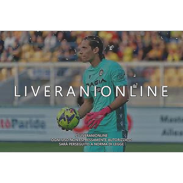 Marco Silvestri (Udinese Calcio) during the Italian soccer Serie A match US Lecce vs Udinese Calcio on April 28, 2023 at Via del Mare Stadium in Lecce, Italy. Photo by Emmanuele Mastrodonato/ag. Aldo Liverani sas/ AGENZIA ALDO LIVERANI SAS