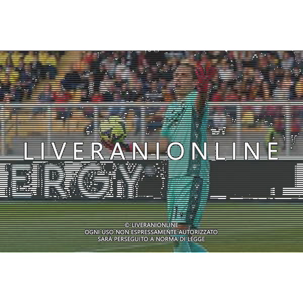 Marco Silvestri (Udinese Calcio) during the Italian soccer Serie A match US Lecce vs Udinese Calcio on April 28, 2023 at Via del Mare Stadium in Lecce, Italy. Photo by Emmanuele Mastrodonato/ag. Aldo Liverani sas/ AGENZIA ALDO LIVERANI SAS