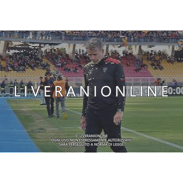 coach Marco Baroni (US Lecce) during the Italian soccer Serie A match US Lecce vs Udinese Calcio on April 28, 2023 at Via del Mare Stadium in Lecce, Italy. Photo by Emmanuele Mastrodonato/ag. Aldo Liverani sas/ AGENZIA ALDO LIVERANI SAS