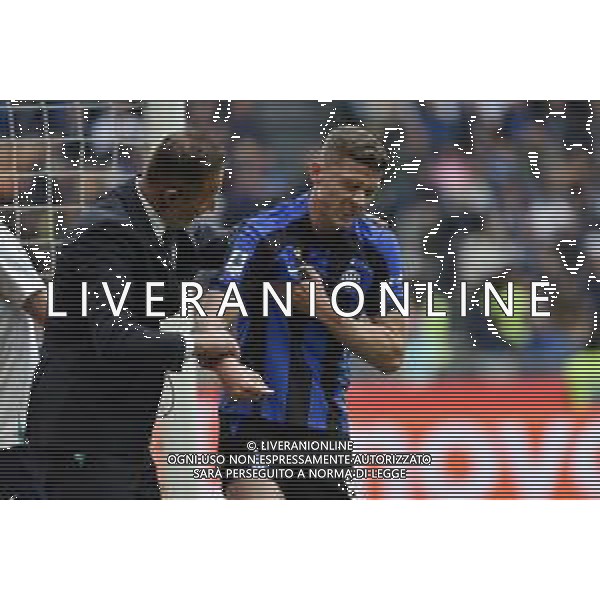 Robin Gosens (Inter) caduto dopo il gol, infortunato e viene medicato Inter vs Lazio Milano 30-04-2023 Stadio Giuseppe Meazza - San Siro Campionato Serie A TIM - 32a giornata foto Roberto Garavaglia/ag. Aldo Liverani sas / AGENZIA ALDO LIVERANI SAS