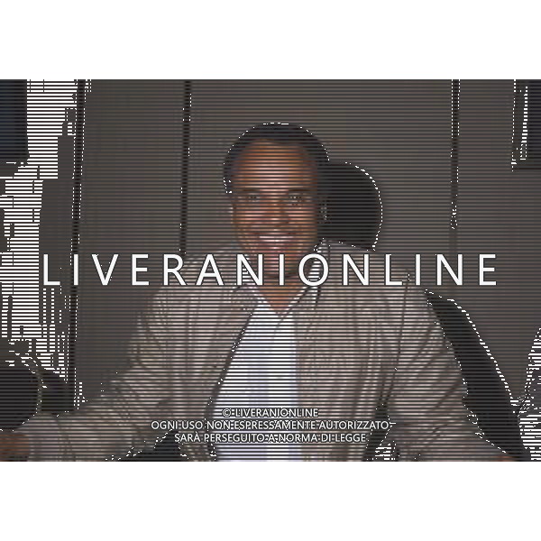 RETROSPETTIVA HARRY BELAFONTE CANTANTE NELLA FOTO HARRY BELAFONTE NELL\'ANNO 1984 AG ALDO LIVERANI SAS