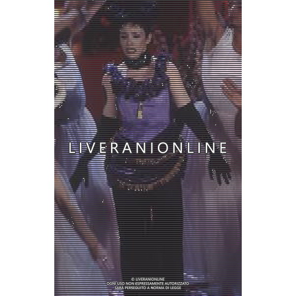 1995 FESTIVAL DI SANREMO NELLA FOTO ANNIE LENNOX AL FESTIVAL DI SANREMO NELL\'ANNO 1995 AG ALDO LIVERANI SAS
