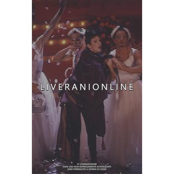 1995 FESTIVAL DI SANREMO NELLA FOTO ANNIE LENNOX AL FESTIVAL DI SANREMO NELL\'ANNO 1995 AG ALDO LIVERANI SAS