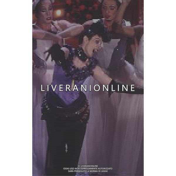 1995 FESTIVAL DI SANREMO NELLA FOTO ANNIE LENNOX AL FESTIVAL DI SANREMO NELL\'ANNO 1995 AG ALDO LIVERANI SAS