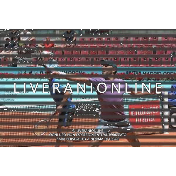 Mutua Madrid Open Edouard Rover Vasselin and Santiago Gonzales during his match against on Fabrice Martin and Simone Bolelli of the Mutua Madrid Open at La Caja Magica on 2st May, 2023 in Madrid, ©Andrea Rosito / AGENZIA ALDO LIVERANI SAS