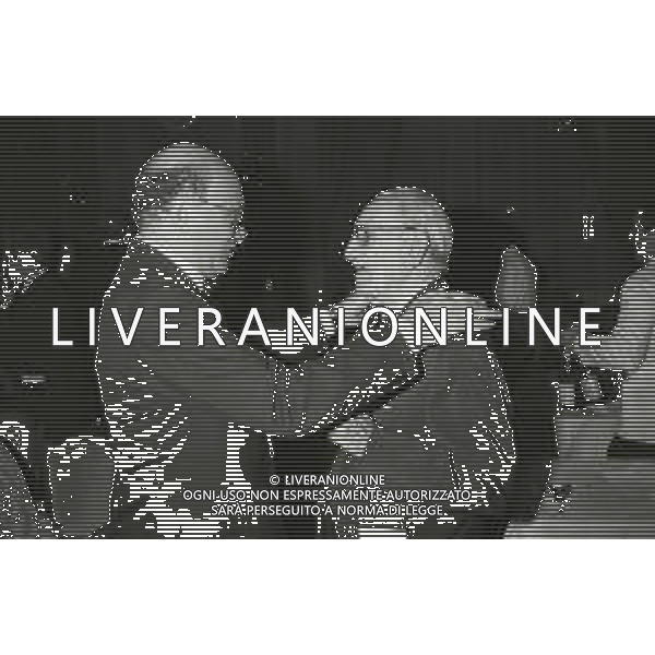 RETROSPETTIVA FRANCESCO ROSI REGISTA NELLA FOTO FRANCESCO ROSI AL FESTIVAL DI CANNES NELL\'ANNO 1981 CON CHARLES WANEL AG ALDO LIVERANI SAS  