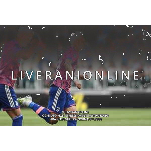 Torino 03.05.2023 Allianz Stadium Juventus vs Lecce Campionato Calcio Serie A TIM 2022/2023 33a giornata Nella foto: esultanza leandro paredes dopo il gol ©Viganti / AGENZIA ALDO LIVERANI SAS