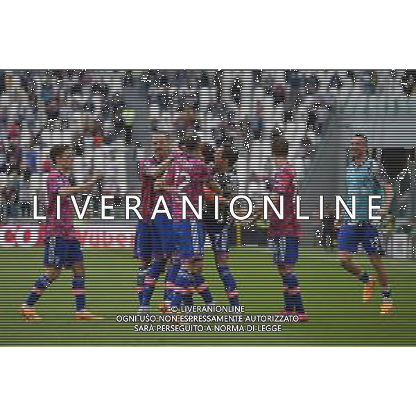 Torino 03.05.2023 Allianz Stadium Juventus vs Lecce Campionato Calcio Serie A TIM 2022/2023 33a giornata Nella foto: esultanza juventus dopo il gol di dusan vlahovic ©Viganti / AGENZIA ALDO LIVERANI SAS
