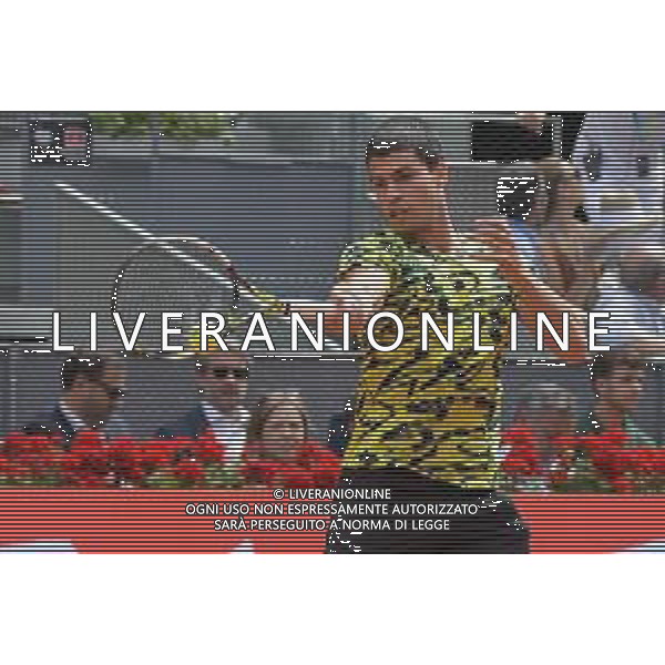 Mutua Madrid Open Carlos Alcaraz during his match against on Karen Kachanov of the Mutua Madrid Open at La Caja Magica on 3st May, 2023 in Madrid, FOTO ANDREA ROSITO-AG ALDO LIVERANI SAS