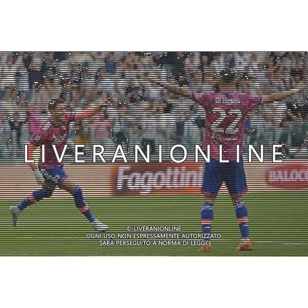 Torino 03.05.2023 Allianz Stadium Juventus vs Lecce Campionato Calcio Serie A TIM 2022/2023 33a giornata Nella foto: esultanza dusan vlahovic dopo il gol ©Viganti / AGENZIA ALDO LIVERANI SAS