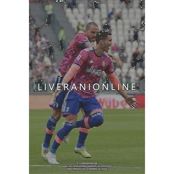 Torino 03.05.2023 Allianz Stadium Juventus vs Lecce Campionato Calcio Serie A TIM 2022/2023 33a giornata Nella foto: esultanza dusan vlahovic dopo il gol ©Viganti / AGENZIA ALDO LIVERANI SAS