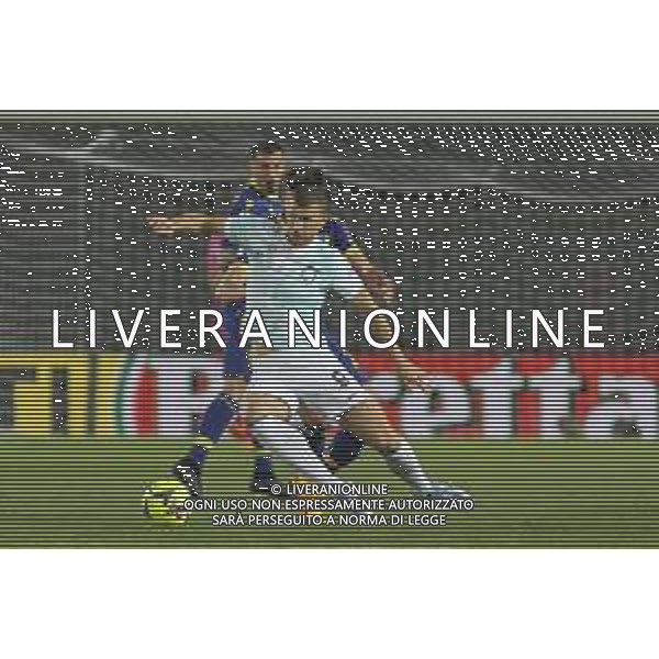 Edin Dzeko of Inter FC play the ball during Hellas Verona vs FC Internazionale, 33° Serie A Tim 2022-23 game at Marcantonio Bentegodi Stadium in Verona, Italy, on May 03, 2023. (Photo by Davide Casentini) / AGENZIA ALDO LIVERANI SAS