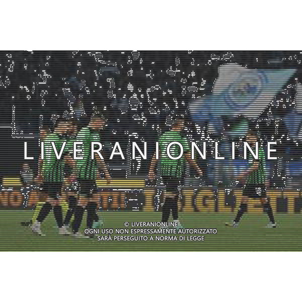 Lazio vs Sassuolo Campionato Serie A TIM - 33 Giornata - Stadio Olimpico - Roma 03-05-2023 nella foto Delusione finale Sassuolo FOTO FEDERICO GAETANO-AG ALDO LIVERANI SAS