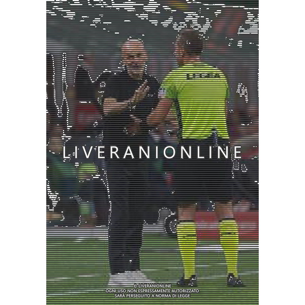 STEFANO PIOLI CON ARBITRO - MILAN - CREMONESE CAMPIONATO CALCIO SERIE A TIM 03.05.2023 ©PAOLO GIAMPIETRI / AGENZIA ALDO LIVERANI SAS