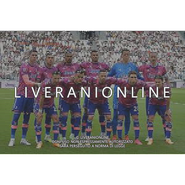 Torino 03.05.2023 Allianz Stadium Juventus vs Lecce Campionato Calcio Serie A TIM 2022/2023 33a giornata Nella foto: la formazione della juventus da sx verso dx: dusan vlahovic, leandro paredes, gleison bremer, danilo, wojciech szcezsny, leonardo bonucci,angel di maria, filip kostic, mattia de sciglio, fabio miretti, nicolo\' fagioli ©Viganti / AGENZIA ALDO LIVERANI SAS