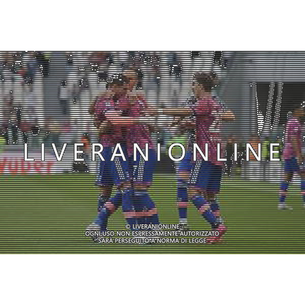 Torino 03.05.2023 Allianz Stadium Juventus vs Lecce Campionato Calcio Serie A TIM 2022/2023 33a giornata Nella foto: esultanza juventus dopo il gol di dusan vlahovic ©Viganti / AGENZIA ALDO LIVERANI SAS